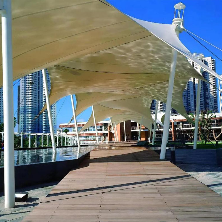 金塔县膜结构景观棚