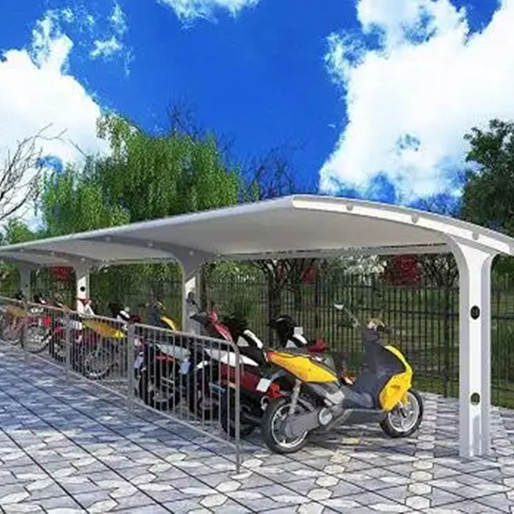 金塔县膜结构电动车棚