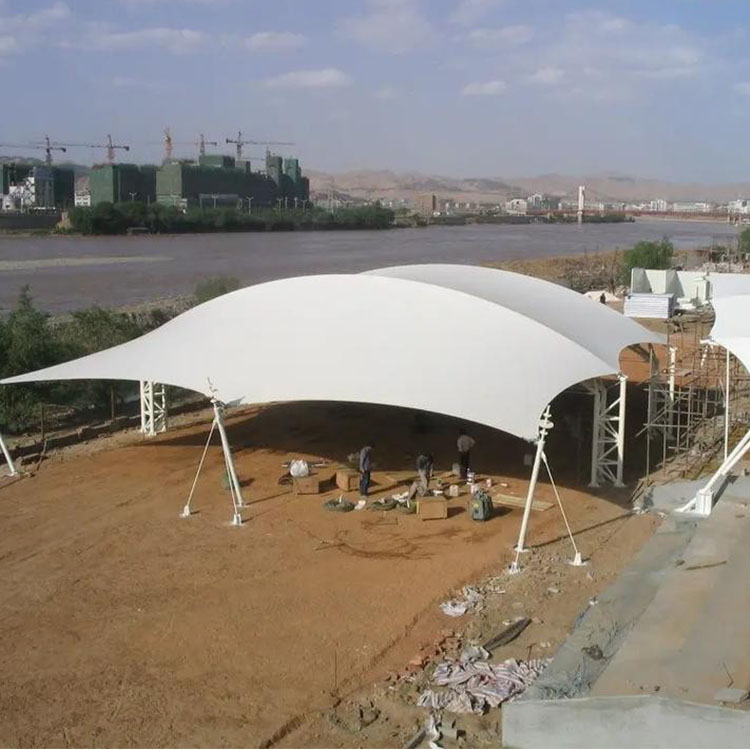 金塔县膜结构汽车棚